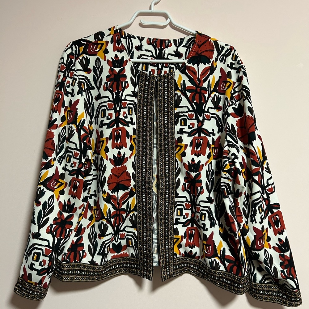 Floral Patterned Jacket